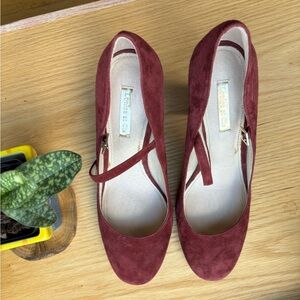Louise er cie suede Maryjane pump
